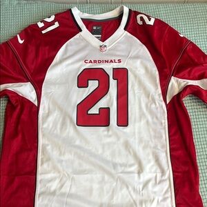 Nike Cardinals Red and White Jersey